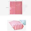 Clear Cello Bags Gold Polka Dot Striped Candy Bags Snack Wrapping Cellophane Bags Party Favor Bags for Birthday Christmas Baby Shower Wedding,10inch x 6inch x 2inch, Pack of 100 (Red Striped) view 4