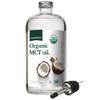 Natural Force Organic MCT Oil  Pure Glass Bottle  Made from 100% Virgin Coconut Oil + Certified Keto, Paleo, Kosher, Vegan & Non-GMO  Lab Tested for Quality and Purity - 32 Ounce view 1