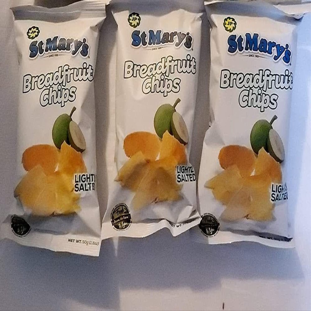 St Mary's Breadfruit chips lightly salted (pack of 3)