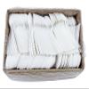 Sunset Medium Weight Bulk White Plastic Teaspoons, 1000 pieces view 3