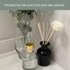 HOSSIAN 10 x Random Coloured Ball Vines Aroma Diffuser Aromatherapy Home Decor Rattan Reed Sticks + 90 Reed Diffuser Sticks, Diffuser Refills, Spa, Aromatherapy view 4