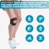 Bodyprox Patellar Tendon Support Strap (Small/Medium), Knee Pain Relief Adjustable Neoprene Knee Strap for Running, Arthritis, Jumper, Tennis Injury Recovery view 4
