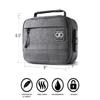 HELMET HEAD Smell Proof Bag with Lock, Smell Proof Stash Bag comes with a Metal Tray and Mylar Bags, this Smell Proof Case Offer Plenty of Room to keep all your Herbs Securely Together (Gray) view 3