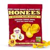Honees Honey Filled Drops, Honey Cough Drops with Real Honey-Natural Sore Throat Relief-Nothing Artificial-Throat Coat Lozenges, Natural Cough Suppressant, Non-GMO (12 Pack  240 Drops) view 1