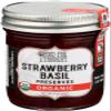 Food For Thought, Preserves Strawberry Basil Organic, 9 Ounce view 1