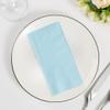 Fun Express - Light Blue Dinner Napkin (50pc) - Party Supplies - Solid Tableware - Solid Napkins - 50 Pieces view 2