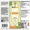 Alfalfa (Medicago Sativa) Tincture, Organic Dried Leaf Liquid Extract (Brand Name: HerbalTerra, Proudly Made in USA) 32 fl.oz (0.95 l) view 2