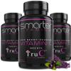 (3 Pack) Raw Whole Food Vitamin C Natural Immune Support from Berries, Premium Antioxidants, Bioflavonoids & Polyphenols, 180 Vegan Capsules view 1