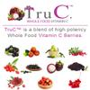 (3 Pack) Raw Whole Food Vitamin C Natural Immune Support from Berries, Premium Antioxidants, Bioflavonoids & Polyphenols, 180 Vegan Capsules view 4