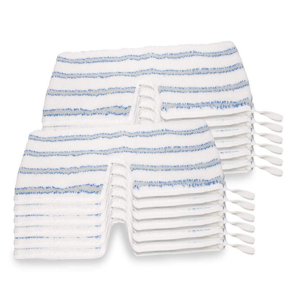 LTWHOME Design Replacement Dual-Sided Microfiber Scrub Mop Pads Fit for ProMist MAX Spray Mop (Pack of 12)