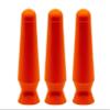 DMV Scleral Cup Large Contact Lens Handler -3 Pack - Inserts and Removes Scleral Contact Lenses and Prosthetic Eyes (Orange) view 1