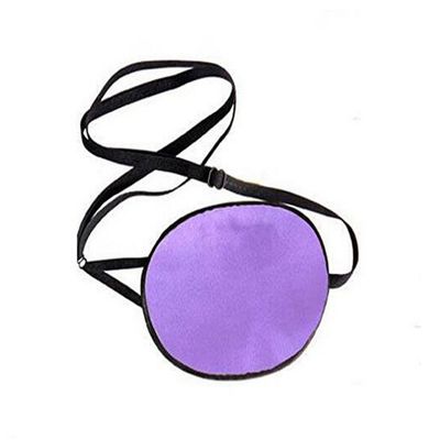 1PCS Purple Adjustable Soft Eye Patch Silk Single Eye Cover Amblyopia Corrected Visual Recovery Eye Patches Full Cover for 1PC Purple Unisex Adult Adjustable Lazy Eye Astigmatism Training Eye Care