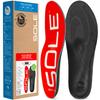 SOLE Active Medium + Met Pad Insoles - Custom Moldable Orthotic Support for Any Arch Type, Plantar Fasciitis Relief - Mens 7/Womens 9, 1 Pair view 1