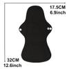 6pcs Resuable Incontinence Pads Resuable Waterproof Resuable Menstrual Pad Sets Including 5Pcs Heavy Flow Menstrual Pads Mama Cloth Sanitary Napkins + 1Pc Mini Wet Bag view 3