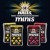 HALLS Minis Cherry and Honey Lemon Sugar Free Cough Drops Variety Pack, 2 Bags, 4 Packs (96 Total Drops) view 4