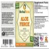 Aloe Ferox (Aloe Ferox) Tincture, Dried Leaf Liquid Extract (Brand Name: HerbalTerra, Proudly Made in USA) 5x2 fl.oz (5x60 ml) view 2