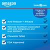 Amazon Basic Care Dual Action Complete, Chewable Acid Reducer Plus Antacid Tablets, Berry Flavor, Heartburn Medicine, Acid Indigestion Relief, 50 Count view 3