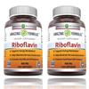 Amazing Formulas Riboflavin 400 mg Capsules | Vitamin B2 Supplement | Non-GMO | Gluten Free | Made in USA (120 Count | 2 Pack)