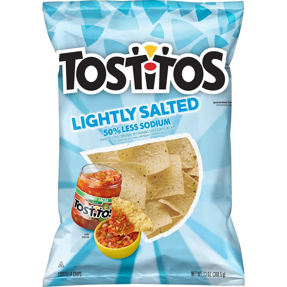 Tostitos Restaurant Style Tortilla Chips, Lightly Salted, 13oz bag