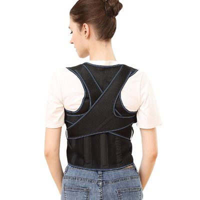 ZFF Posture Therapy Upper Back Brace,Posture Corrector - Best Brace Help to Improve Posture for Men & Women,Kids Hunchback (Size : L)