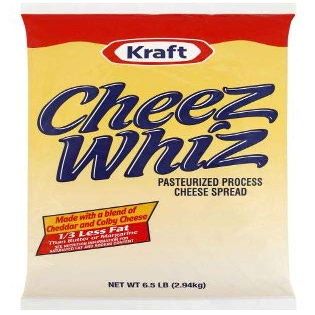 Cheez Whiz - Pasteurized Process Cheese Spread, 6.5 lb Pouch