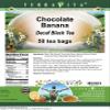 Chocolate Banana Decaf Black Tea (50 tea bags, ZIN: 537861) view 2