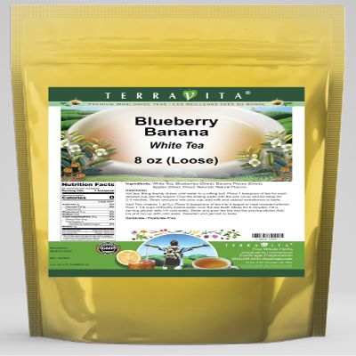 Blueberry Banana White Tea (Loose) (8 oz, ZIN: 537955)