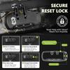 OZCHIN Smell Proof Bag with Combination Lock File Organizer Case Container Medicine Odorless Storage Lock Box Great Gift for Friend view 4