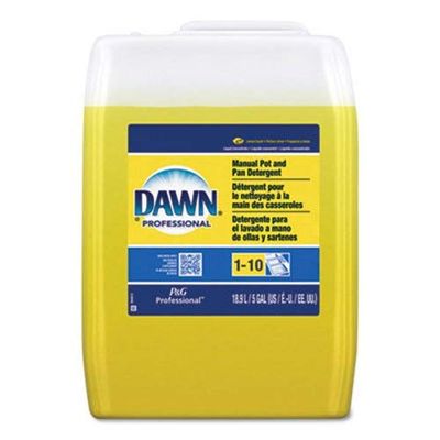 Manual Pot/pan Dish Detergent, Lemon Scent, Liquid, 5 Gal Pail