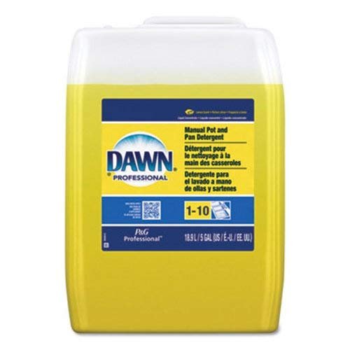 Manual Pot/pan Dish Detergent, Lemon Scent, Liquid, 5 Gal Pail