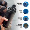 Ice Shaker Insulated Stainless Steel Shaker Bottle | 26oz, Navy | Cold for 30+ Hours | Insulated Cup with Twist-on Agitator | Odor-Free Bottle for Protein Shakes, Water, Smoothies, Cocktails view 2