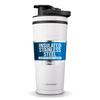 Ice Shaker Insulated Stainless Steel Shaker Bottle | 26oz, White | Cold for 30+ Hours | Insulated Cup with Twist-on Agitator | Odor-Free Bottle for Protein Shakes, Water, Smoothies, Cocktails view 1