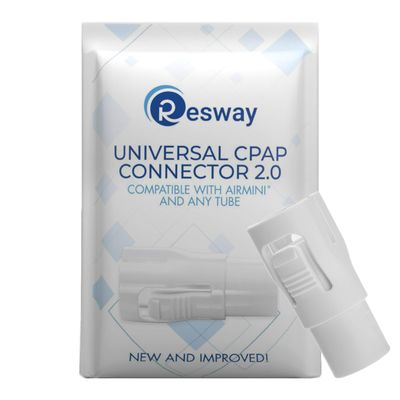 Portable Universal Connector 2.0 | Airmini Adapter | Tubing and Mask Travel Adapter | Travel Accessory