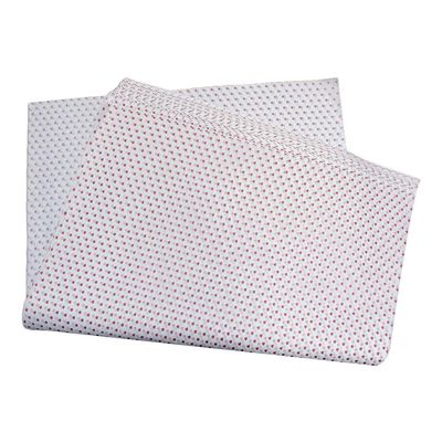 240 Pc 20'' x 30'' RED Heart Polka Dot Pattern Print Tissue Paper Gift Wrapping Tissues