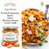 CAMPO D'ORO - Red Pesto Sauce 6.35 oz, Italian Tomato Sauce with Fresh Ricotta Cheese view 4