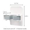 2 Pack Adhesive Broom Gripper Clips view 2