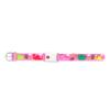 LinnaLove Medical Alert Bracelets Cartoon Emergency ID bracelets with customize engraved (Pink Dinosaur) view 2