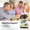 BIO KRAUTER Chicory Root for Gut & Digestive Support - Pure Vegan Prebiotics & Fiber Supplement in Capsules 1200 mg per Serving 100 Count - No Fillers, Non-GMO - 25 Days of Supply view 2