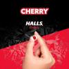 HALLS Minis Cherry Flavor Sugar Free Cough Drops, 24 Drops view 3