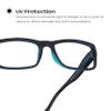 Readerest Blue Light Blocking Reading Glasses (Blue, 1.50 Magnification) Computer Eyeglasses With Thin Reflective Lens, Antiglare, Eye Strain, UV Protection, Stylish For Men And Women view 4