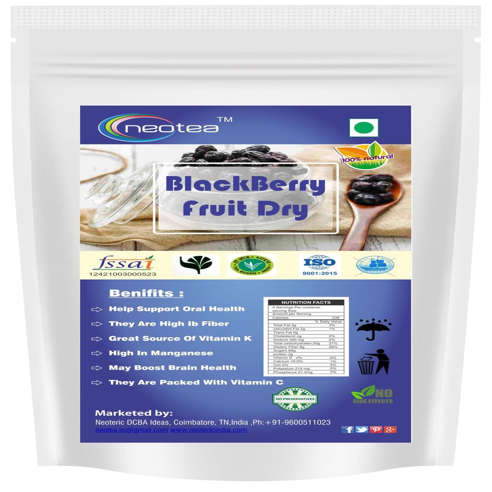 Neotea Dry BlackBerry Fruit, 300 G
