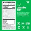 Chomps Grass-Fed and Finished Jalapeo Beef Jerky Snack Sticks 10-Pack - Keto, Paleo, Whole30, 10g Lean Meat Protein, Gluten-Free, Zero Sugar Food, Non-GMO view 2
