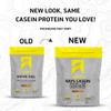 Ascent Casein Protein Powder - 25g Micellar Casein Powder with Zero Artificial Flavors & Sweeteners, Gluten Free, No Added Sugar, 4.9g BCAA, 2.2g Leucine - Chocolate Peanut Butter, 2 Pounds view 2