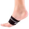Zensah Arch Supports - Relieve Plantar Fasciitis, Heel Pain, Compression Foot Sleeves, Large, Black, Pair view 2