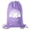Custom St Patrick's Day Backpack Personalized Drawstring Bags, Reusable Gift bag - 10PK Purple CE2725Patty S2 view 1