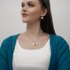 LinnaLove Free engraving Heart medical alert necklace Stainless steel fashion heart medical id necklace for women-G view 3