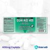 GUAI-AID 800 400mg, dye-Free Fast Acting Mucus Relief Guaifenesin, (2 Bottle of 400 caplets) view 2