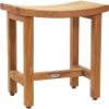 18" Sumba Teak Shower Bench with Elevated Height view 1