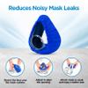 resplabs CPAP Mask Liners Compatible with ResMed AirFit AirTouch F20 Full Face Masks Reusable Soft Fabric Cushion Covers Universal 4 Pack view 3