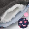 Reusable Menstrual Pads (7 in 1, 10in*7in), PHOGARY Bamboo Cloth Pad for Heavy Flow with Wet Bag, Large Sanitary Pads Set with Wings for Women, Washable Overnight Cloth Panty Liners Period Pad view 4